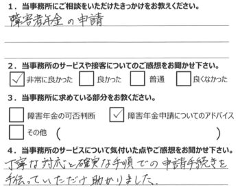 相談者様のアンケート294